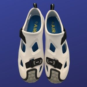 Air Outdoor River Beach Water Wading Shoe, WHITE/BLACK/GRAY, Size US10/EU41, EUC